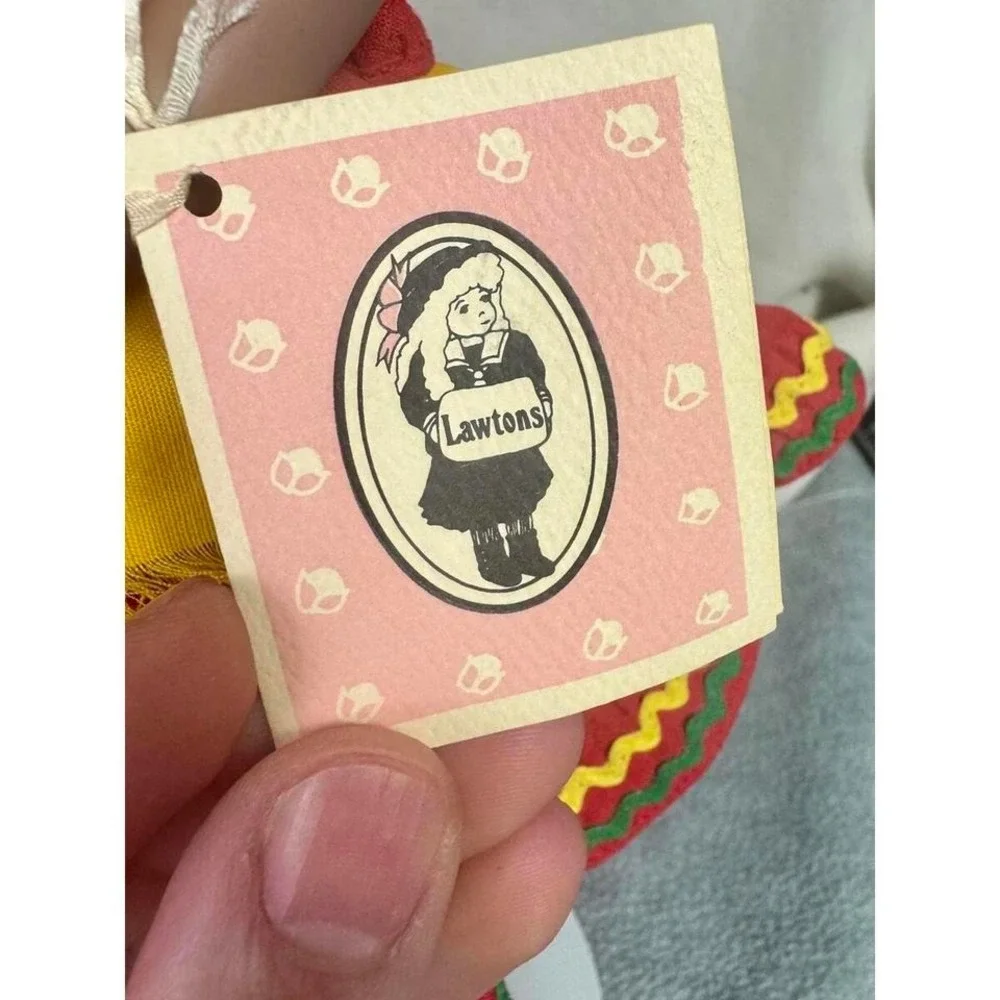 Vintage Lawtons Porcelain Doll 